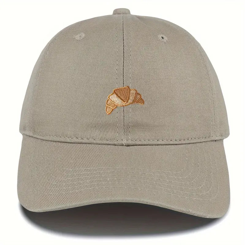 Khaki croissant Cap